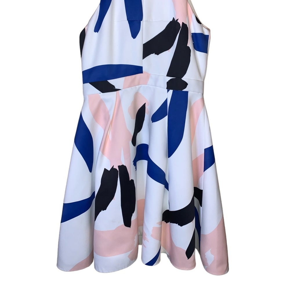 Elliatt Headway ivory print skater dress - Picture 3 of 7